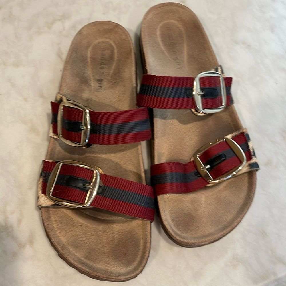 Madden Girl Bambam Footbed Sandals Size 11